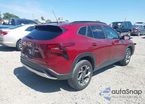 2024 Chevrolet Trax Fwd Lt из США, поврежденный, VIN KL77LHE29RC159011